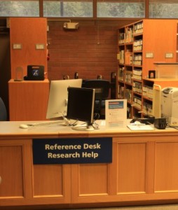 The reference counter in the library.